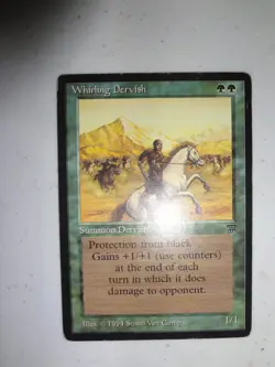 MTG MAGIC THE GATHERING CARD ORIGINAL LEGENDS WHIRLING DERVISH GREEN CREATURE X1 - Image 5