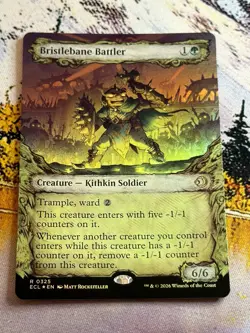 Bristlebane Battler (Showcase Foil) Rare MTG Lorwyn Eclipsed - Image 4