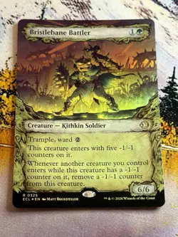 Bristlebane Battler (Showcase Foil) Rare MTG Lorwyn Eclipsed - Image 5