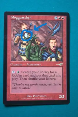 Moggcatcher - Nemesis - Lightly Played but DAMAGED - Magic the Gathering - Image 1