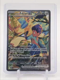 HOP'S ZACIAN EX 2025 POKEMON JOURNEY SPECIAL ILLUSTRATION RARE 186/159 Q6438 - Image 1