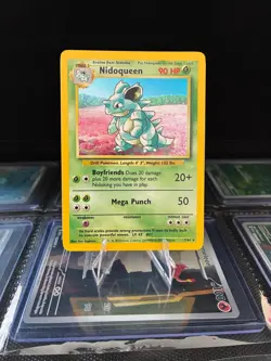 Pokemon TCG Nidoqueen Jungle 7/64 Holo Unlimited - No Symbol Error - Image 1