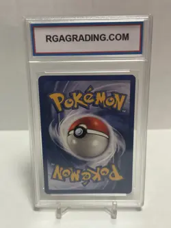 🍄 1999 Pokemon Paras 59/64 Jungle Shadow RGA 7 NM Graded Slab - Image 3