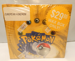 Sealed 1999 Pokemon Spanish European Wax Box Booster Base 36 PKS WOTC WOC24096 - Image 1