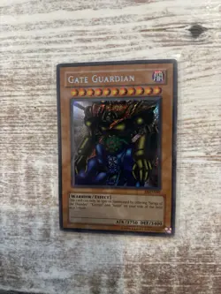 Yu-Gi-Oh! TCG Gate Guardian Metal Raiders MRD-E000 Unlimited Secret Rare - Image 1