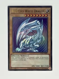 Blue-Eyes White Dragon (Version 2) LCKC-EN001 Legendary Collection Kaiba VLP - Image 1