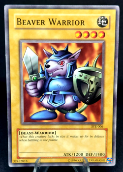 Beaver Warrior SYE-006 YuGiOh Starter Deck: Yugi Evolution - Image 1
