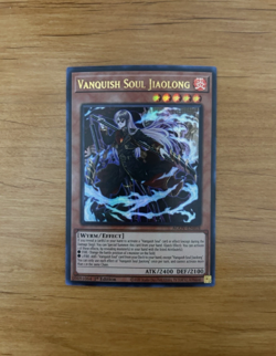 Vanquish Soul Jiaolong AGOV-EN018 - Yugioh Age of Overlord Ultra Rare 1st Ed NM - Image 1