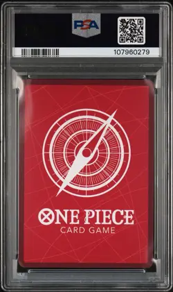 2024 ONE PIECE OP09 EN SHANKS ALTERNATE ART #001 PSA 10 - Image 2
