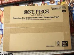 One Piece TCG Premium Card Collection Best Selection Vol.4 - ENG Sealed New - Image 1