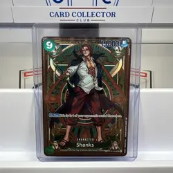 One Piece Shanks (SP) ST16-004 A Fist of Divine Speed Foil NM - Image 1