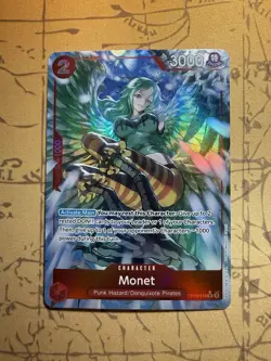 Monet OP10-016 Alt Art SR OP10: Royal Blood One Piece NM - Image 1