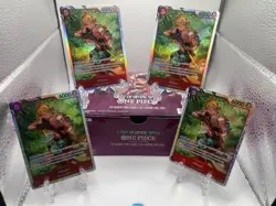 One Piece TCG OP11 A Fist Of Divine Speed OP11-010 Hibari SR x 4 Playset - Image 1