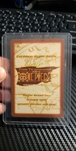 BANDAI One Piece Hyper Battle LUFFY H16 RARE VINTAGE 1ST TCG CCG - Image 2