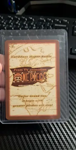 BANDAI One Piece Hyper Battle LUFFY C490 RARE VINTAGE 1ST TCG CCG - Image 2