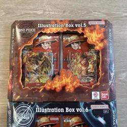 Bandai Trading Card Games One Piece TCG Illustration Box Vol 5 & 6 SEALED - Image 3