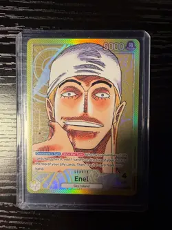 2023 One Piece Awakening of the New Era Enel Alt Art Leader #OP05-098 - Image 1