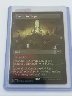 Thornspire Verge (Borderless) Duskmourn: House of Horror Regular - Image 1