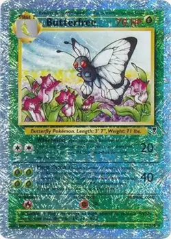 Butterfree - 21/110 - Pokemon Legendary Collection Reverse Holo Rare Card NM - Image 1
