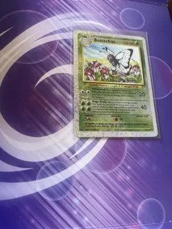 Butterfree Legendary Collection Reverse Holo Rare Pokemon 21/110 LP - Image 3