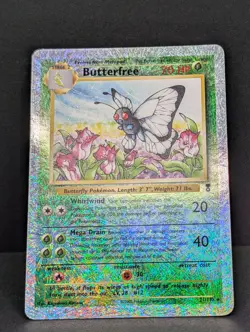 Butterfree 21/110 Legendary Collection Reverse Holo Ultra Rare Pokemon TCG MP+ - Image 3