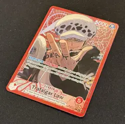 Trafalgar Law - OP14-001 Leader (Alternate Art)The Azure Sea's Seven Foil NM - Image 3
