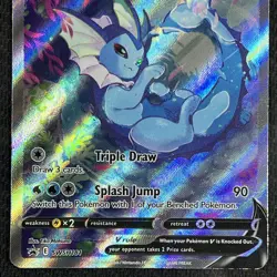 Vaporeon V SWSH181 SWSHSword & Shield Promo Cards English Pokemon TCG CCG - Image 3