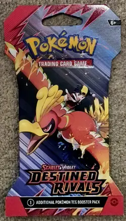 Pokemon TCG DESTINED RIVALS Factory Sealed Sleeved Pack💥TOP RATED SELLER💥 - Image 1