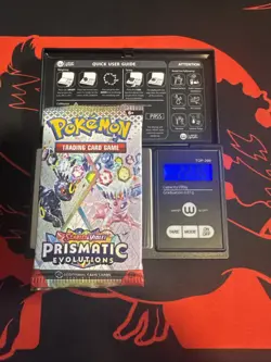 22.16g HEAVY - Pokemon TCG Prismatic Evolution Booster Pack! Possible GOD U - Image 1