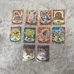 Vintage 1999 Topps TV Animation Edition Pokemon Cards LOT 90's Holo’s - Image 1