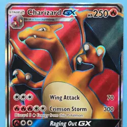 Charizard GX SM60 Pokemon TCG Sun & Moon Black Star Promo Holo Full Art Mint-NM - Image 2
