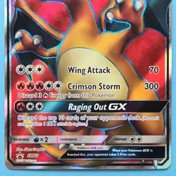 Charizard GX SM60 Pokemon TCG Sun & Moon Black Star Promo Holo Full Art Mint-NM - Image 3