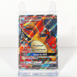 Pokemon TCG Charizard GX SM60 Sun and Moon Black Star Promo Full Art NM - Image 1