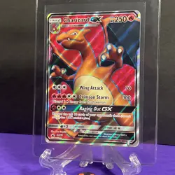 Pokemon TCG - CHARIZARD GX - SM60 - FULL ART - PROMO - SUN & MOON (2017) - Image 3