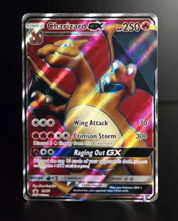 Pokemon TCG - CHARIZARD GX - SM60 - FULL ART - PROMO - SUN & MOON (2017) - HP/MP - Image 1