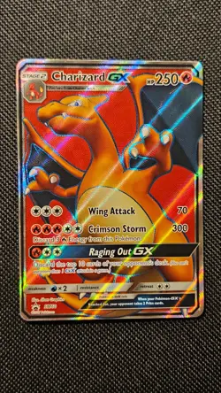 Charizard GX SM60- SM Promos- Black Star Promo- Holo Full Art- Pokemon TCG- LP - Image 2