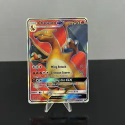 2017 Pokemon TCG ‎Charizard GX #SM60 Black Star Promo Full Art - Near Mint - Image 1