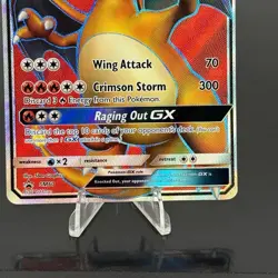 2017 Pokemon TCG ‎Charizard GX #SM60 Black Star Promo Full Art - Near Mint - Image 3