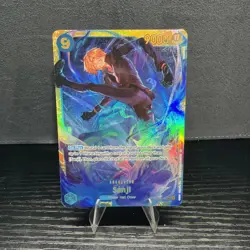 Sanji OP06-119 SEC - One Piece TCG - English Card Near-Mint Secret Rare - Image 1
