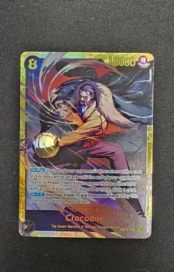 ONE PIECE TCG Crocodile - OP14-120 SEC - The Azure Sea's Seven - Image 1
