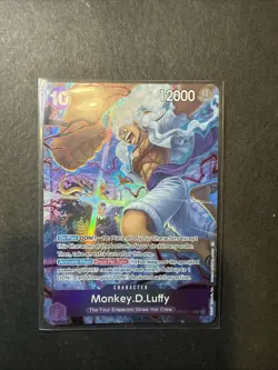 One Piece TCG Monkey.D.Luffy English Edition OP05-119 2nd Anniversary - Image 1