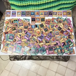 Lot of ~415 YuGiOh Cards 1996 Used SEE DESCRIPTION - Image 1