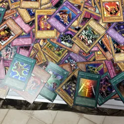 Lot of ~415 YuGiOh Cards 1996 Used SEE DESCRIPTION - Image 3
