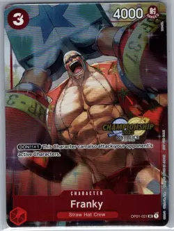 Franky (CS 2023 Celebration Pack) OP01-021 English - One Piece Card - NM - Image 1