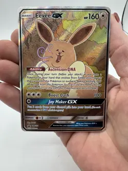 Pokemon TCG Eevee GX Full Art Holo Promo SM211 160HP Beast Card Pokemon - Image 1
