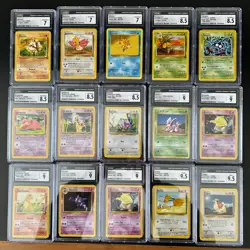 CGC Graded VINTAGE Pokemon Card lot 15 graded cards See Description for List! - Image 1