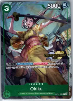 Okiku (CS 2023 Celebration Pack) OP01-035 English - One Piece Card - NM - Image 1