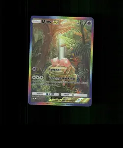 FAN-ART READ DESCRIPTION BELOW HOLO MEW Card MEW Pokemon Card p1 - Image 1