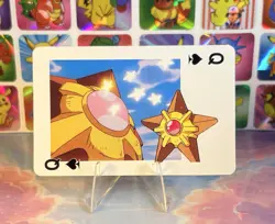 Pikachu Pokemon Vintage Playing Poker Card Charizard Nintendo - Prism Holo Back - Image 4