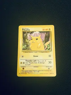 Lot of 11 Pokemon cards - base set - English - All NM - Image 2